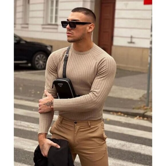 ⚡Men Black Fashion Thick Trendy Square Shades Rectangle Designer SunGlasses - Picture 6 of 7
